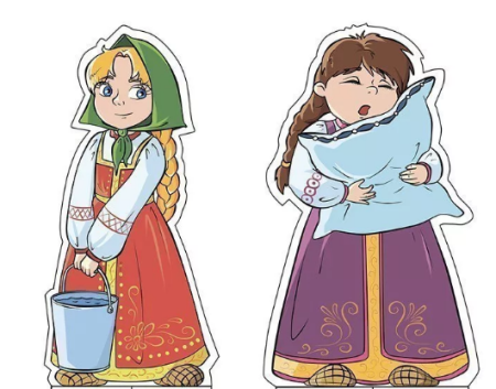 Рукодельница и Ленивица сказка