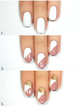 Поэтапное рисование на ногтях для начинающих