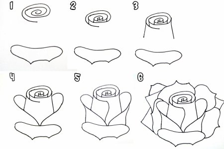 Рисование легкое ручкой для начинающих