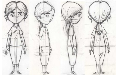 Скетчи карандашом простые