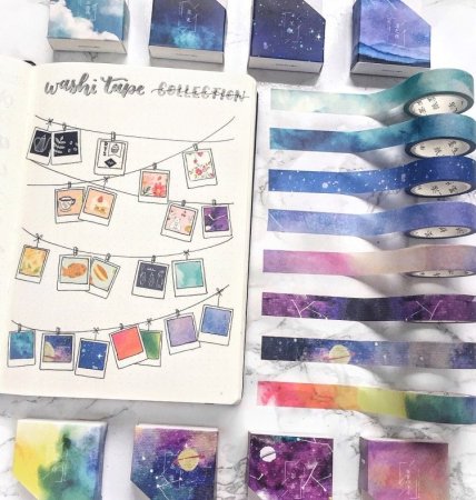 Маленькие рисунки акварелью