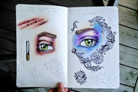 Рисунки для скетчбука 14 лет