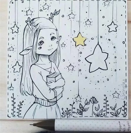 Рисунки для скетчбука