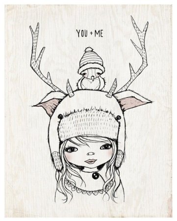 Красивые легкие рисунки из ринтерса