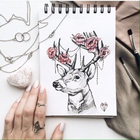 Маленькие рисунки для скетчбука