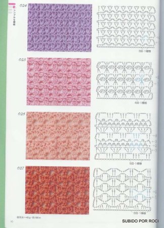 Узоры крючком