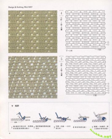 Узоры крючком