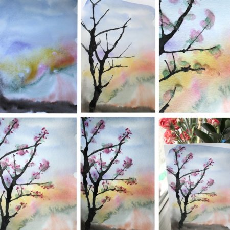 Уроки рисования акварелью