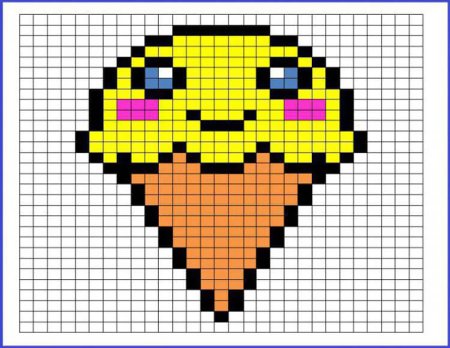 Рисунки по клеточкам