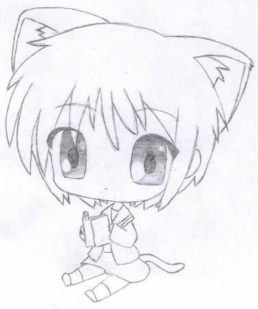 Аниме рисовка карандашом