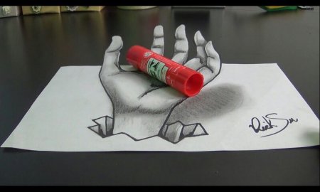 Зд фигуры карандашом