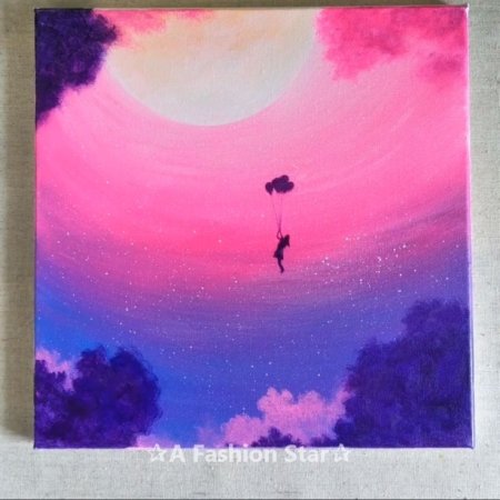 Картины акрилом для начинающих легкие