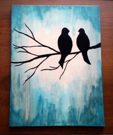 Рисуем акрилом