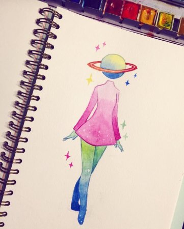 Рисунки для срисовки в блокнот