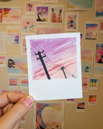 Рисунки фломастерами Posca