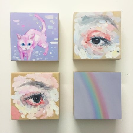 Рисунки фломастерами в стиле хиппи