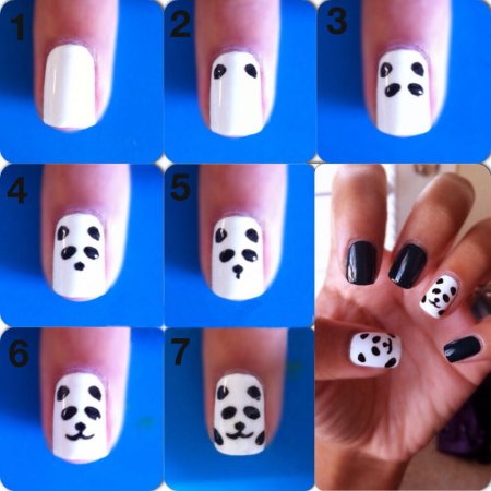 Рисунки на ногтях для начинающих