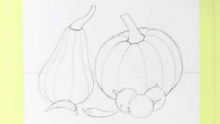 Натюрморт с фруктами для детей