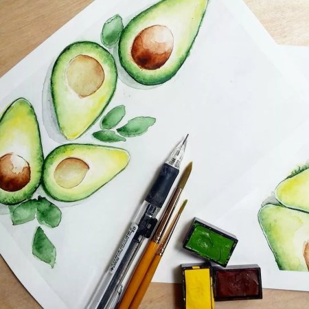 Натюрморт с фруктами для детей