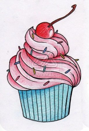 Скетчинг фрукты