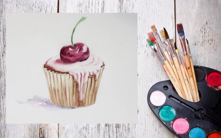 Скетч макаронс