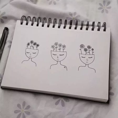Лёгкие рисунки для скетчбука карандашом