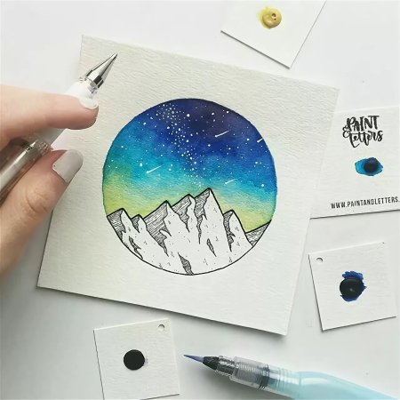 Рисунки для блокнота легкие