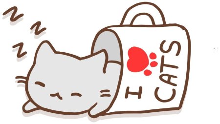 Рисунки котов для срисовки