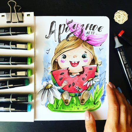 Маленькие рисунки для скетчбука