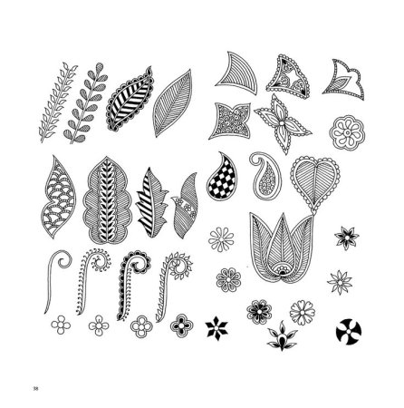 Мехенди простые узоры для начинающих