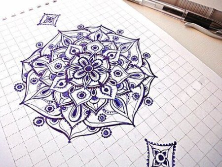 Рисунки в тетради