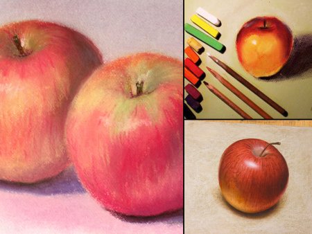 Сухая пастель для рисования