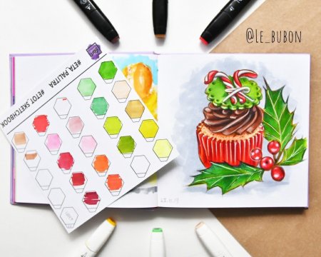 Рисунки для начинающих кексики