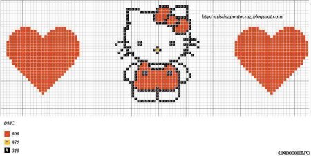 Схемы для вышивки крестиком простые для детей