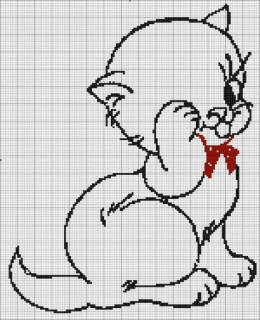 Вышивка крестиком легкие