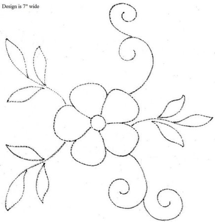 Несложные рисунки для вышивки