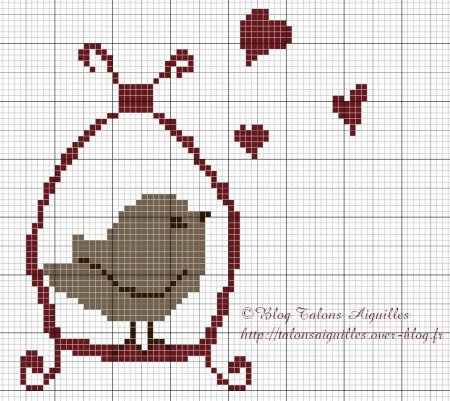 Схема вышивки крестиком для начинающих