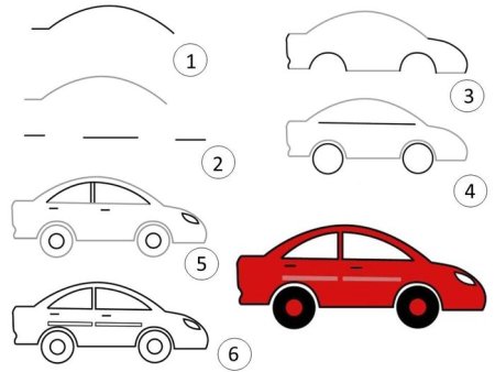 Как научиться рисовать авто