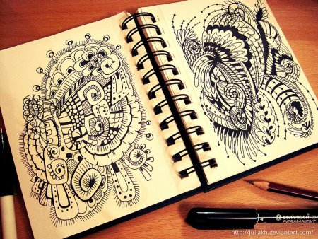 Рисуночки в блокнот