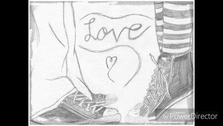 Рисунки для срисовки лёгкие Love