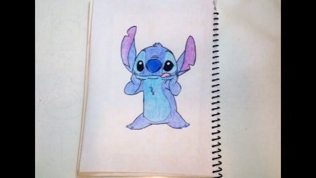 Рисунки для срисовки лёгкие Стича