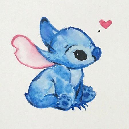 Стич акварелью