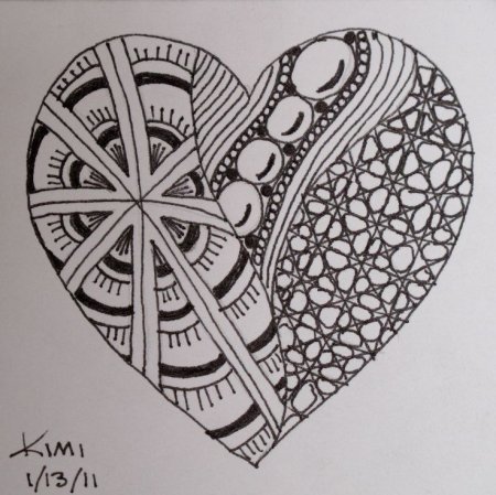 Зентангл легкие для начинающих