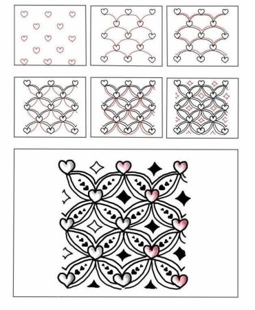 Танглы для начинающих пошагово схемы