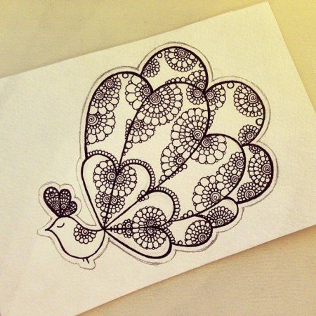 Дудлинг рисунки легкие