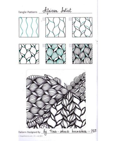 Зентангл танглы