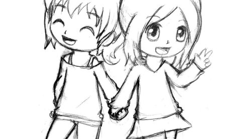 Рисунки для друзей легкие для срисовки