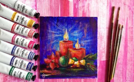 Рисование красками для начинающих