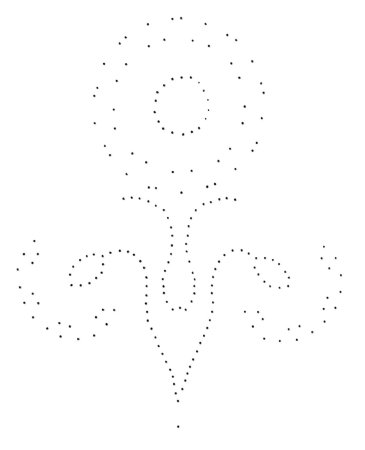 Точки для вышивания на картоне