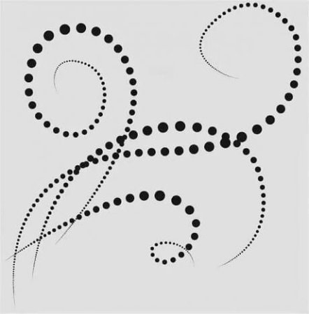 Узор из точек